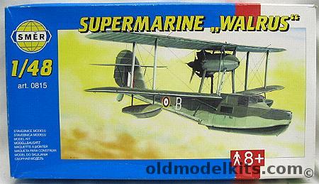 SMER 1/48 Supermarine Walrus Floatplane, 815 plastic model kit